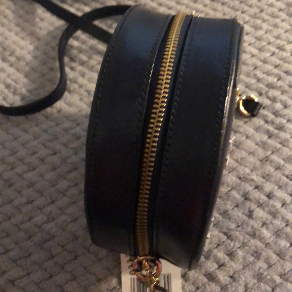 kate spade Black and Metallic Silver Crescent Star Crossbody Bag - Picture 6 of 6